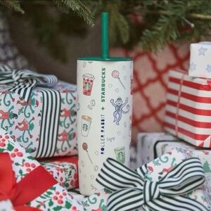 Starbucks Roller Rabbit Stainless Steel 2025 Tumbler/ 24oz Coffeehouse Bonanza